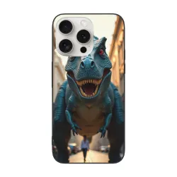 Coque pour iPhone 15/Pro/Max sur le thème des dinosaures - okomall