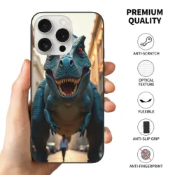 Coque pour iPhone 15/Pro/Max sur le thème des dinosaures - okomall