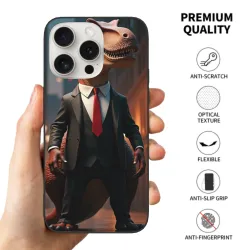 Étui Gentleman Élégant pour iPhone 15/15 Pro/15 Pro Max - OKOMALL