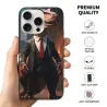Étui Gentleman Élégant pour iPhone 15/15 Pro/15 Pro Max - OKOMALL