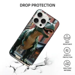 Coque Thème Dinosaure pour iPhone 15/Pro/Max - okomall.com