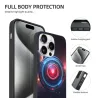 Coque pour iPhone 15 Pro/Pro Max style cyberpunk anneau étoile - OKOMALL