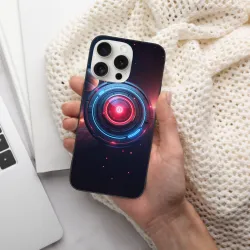 Coque pour iPhone 15 Pro/Pro Max style cyberpunk anneau étoile - OKOMALL