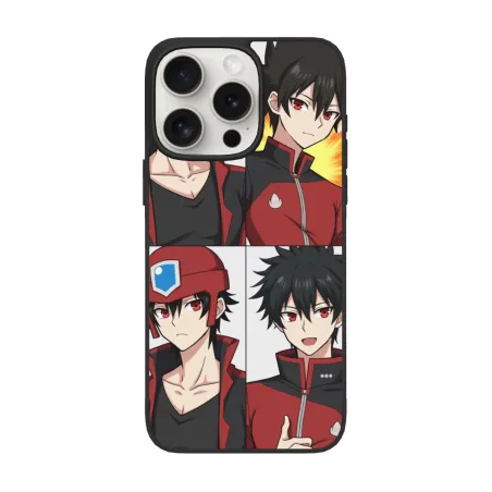 iPhone 15/Pro/Max 動漫角色手機殼 - 活力少年 | OKOMALL