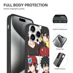 iPhone 15/Pro/Max 動漫角色手機殼 - 活力少年 | OKOMALL