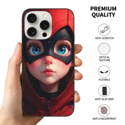 iPhone 15/Pro/Max 動漫少女手機殼 - okomall.com