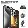Coque vintage pour iPhone 15 sur le thème du bureau - okomall.com