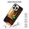 Coque vintage pour iPhone 15 sur le thème du bureau - okomall.com