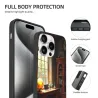 Coque pour iPhone 15/15 Pro/15 Pro Max sur le thème d'un bureau vintage - okomall.com