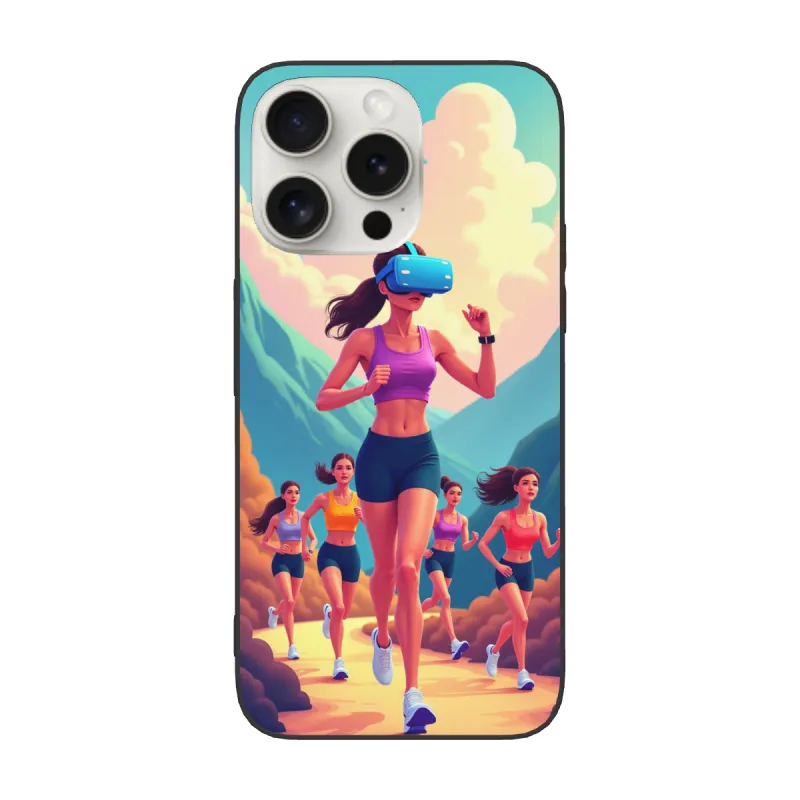 Coque de téléphone de course dynamique pour iPhone 15 Pro/Pro Max - OKOMALL
