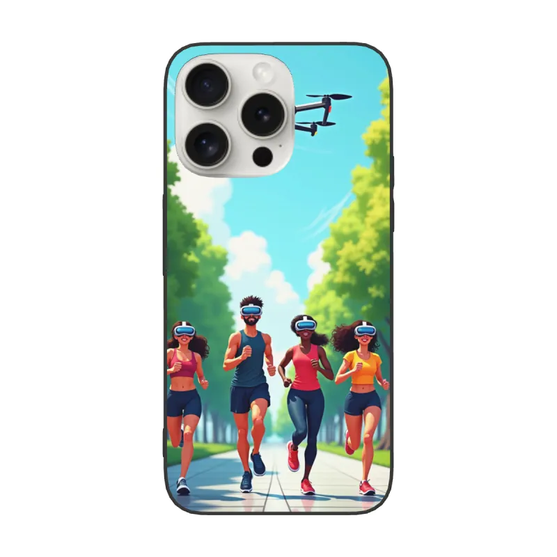 Coque de Course Dynamique pour iPhone 15 Pro/Pro Max - OKOMALL
