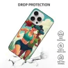 Coque pour iPhone 15/15 Pro/15 Pro Max avec motif de course énergique - OKOMALL
