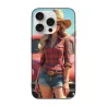 Coque pour iPhone 15/Pro/Max style cow-boy - okomall.com