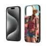 Coque pour iPhone 15/Pro/Max style cow-boy - okomall.com