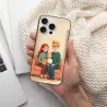 蘋果15/Pro/Max 手機殼 - 溫馨家庭插畫 | okomall