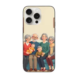 Coque de téléphone familiale et parent-enfant - iPhone 15 Pro/Pro Max | OKOMALL