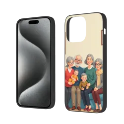 Coque de téléphone familiale et parent-enfant - iPhone 15 Pro/Pro Max | OKOMALL
