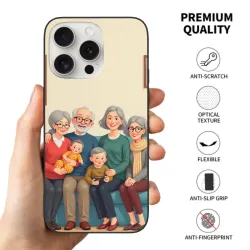 Coque de téléphone familiale et parent-enfant - iPhone 15 Pro/Pro Max | OKOMALL