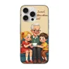 Coque avec personnages de dessin animé pour iPhone 15/15 Pro/15 Pro Max - Okomall