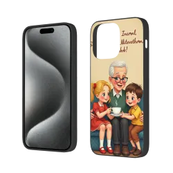 Coque avec personnages de dessin animé pour iPhone 15/15 Pro/15 Pro Max - Okomall