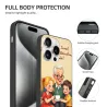 Coque avec personnages de dessin animé pour iPhone 15/15 Pro/15 Pro Max - Okomall