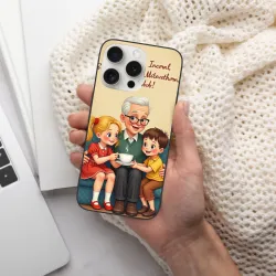 Coque avec personnages de dessin animé pour iPhone 15/15 Pro/15 Pro Max - Okomall