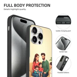 温馨家庭客製手機殼 - iPhone 15 Pro/Pro Max | OKOMALL