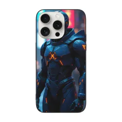 Coque futuriste de guerrier mécanique pour iPhone 15 Pro/Pro Max - okomall
