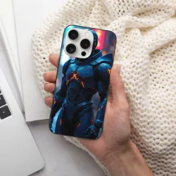 Coque futuriste de guerrier mécanique pour iPhone 15 Pro/Pro Max - okomall