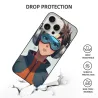 Coque pour iPhone 15/Pro/Pro Max avec fille d'anime - Style de rue énergique | OKOMALL