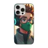 Coque de téléphone pour iPhone 15/Pro/Max, style anime tendance pour jeunes - OKOMALL