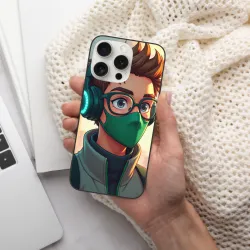 Coque de téléphone pour iPhone 15/Pro/Max, style anime tendance pour jeunes - OKOMALL