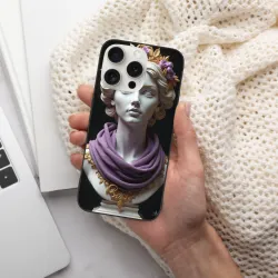 iPhone 15/Pro/Max Phone Case - Greek Goddess Sculpture Full-Color Print | OKOMALL