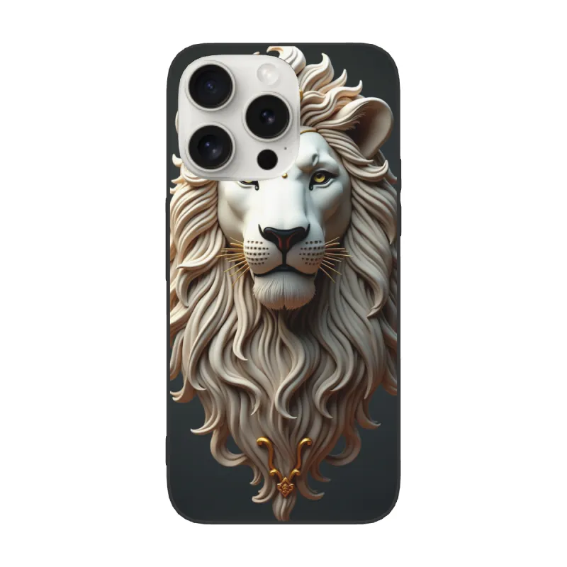 Coque 3D en relief de lion pour iPhone 15/Pro/Max - okomall