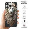 Coque 3D en relief de lion pour iPhone 15/Pro/Max - okomall