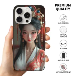 Coque pour iPhone 15/15 Pro/15 Pro Max sur le thème de Belles Concubines - okomall.com