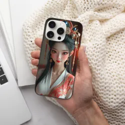 Coque pour iPhone 15/15 Pro/15 Pro Max sur le thème de Belles Concubines - okomall.com