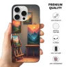 iPhone 15/Pro/Max Forest Sunset Landscape Phone Case - okomall