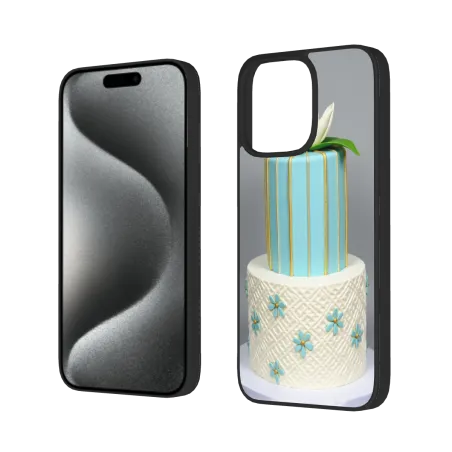 Coque pour iPhone 15/Pro/Max avec motif de gâteau à la crème onirique - okomall.com