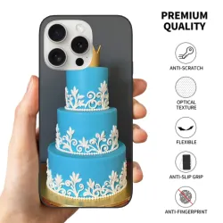 Coque pour iPhone 15 Pro/Pro Max avec motif de gâteau de mariage de rêve - OKOMALL