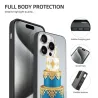 Coque pour iPhone 15 Pro/Pro Max avec motif de gâteau de mariage - OKOMALL