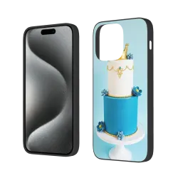 Coque pour iPhone 15/15 Pro/15 Pro Max avec motif «Gâteau à la crème de conte de fées» - OKOMALL