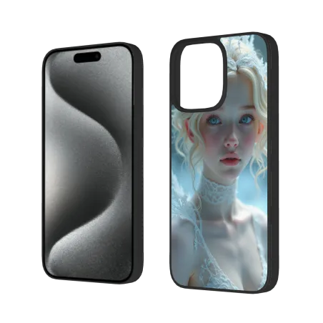 Coque pour iPhone 15/15 Pro/15 Pro Max avec motif de fille de rêve - OKOMALL