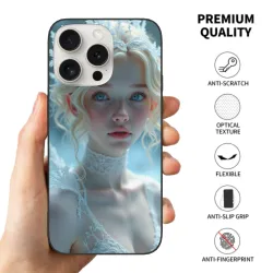 Coque pour iPhone 15/15 Pro/15 Pro Max avec motif de fille de rêve - OKOMALL