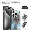 Coque pour iPhone 15/15 Pro/15 Pro Max avec motif de fille de rêve - OKOMALL