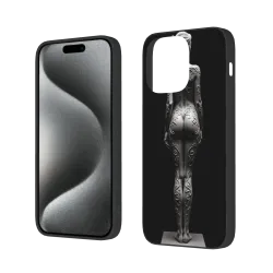 Coque pour iPhone 15/Pro/Max avec sculpture de déesse - okomall.com