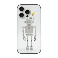 Coque robot de dessin animé pour iPhone 15/Pro/Max - OKOMALL
