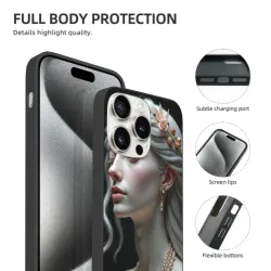 夢幻女神 iPhone 15/15 Pro/15 Pro Max 手機殼 - OKOMALL