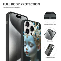 Custodia per iPhone 15/Pro/Max - Il Sacro Guardiano | okomall