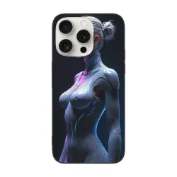 Funda Cyberpunk Future Girl para iPhone 15 Pro/Pro Max - okomall.com